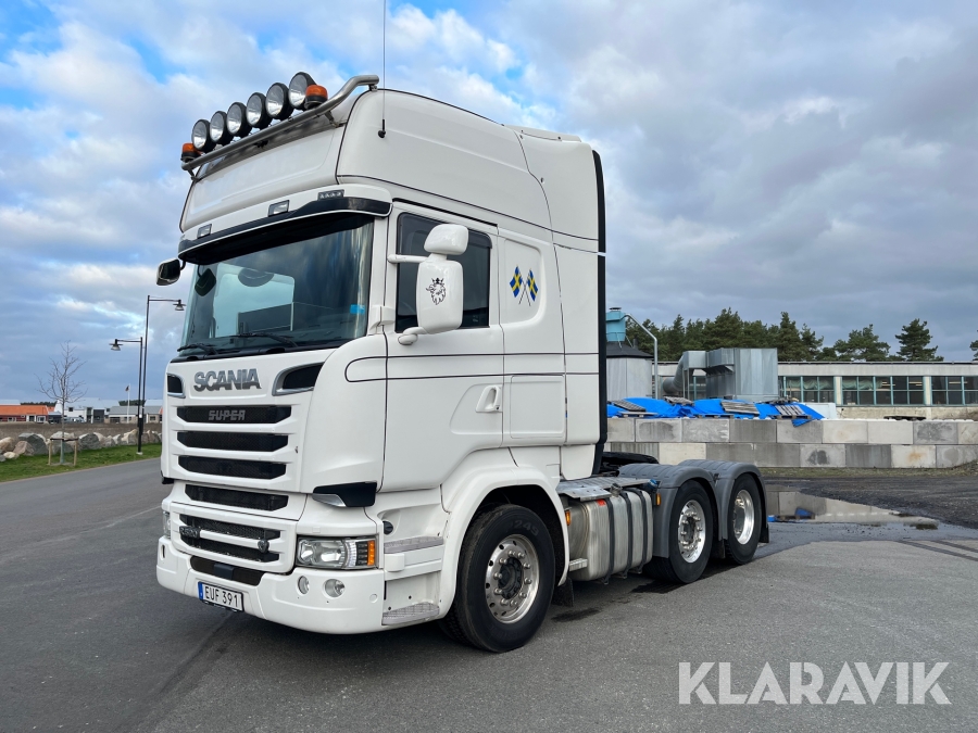 Dragbil Scania R520 6x2, Kristianstad,