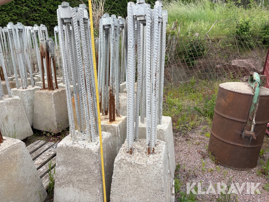 Belysnings fundament 35st