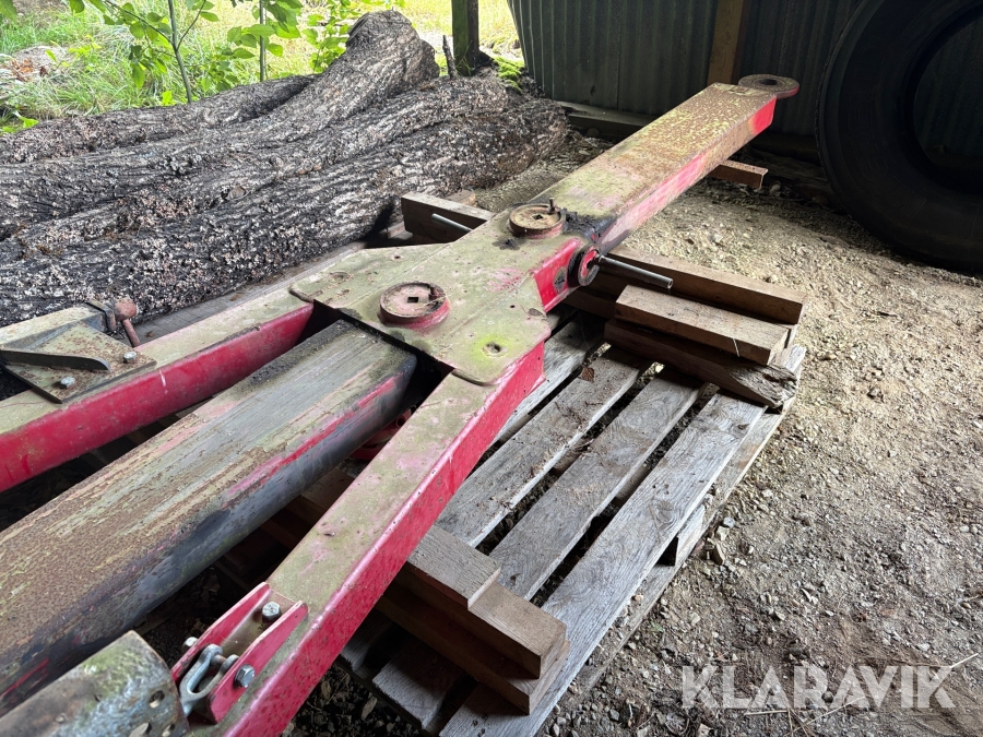 Dragstång Trako Skjutbar D-Värde 179 KN