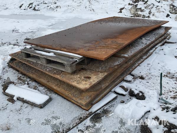 Körplåtar 4x2m 4st