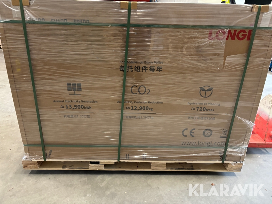 Solpanel / solceller Longi Mono all black 410w 10 st