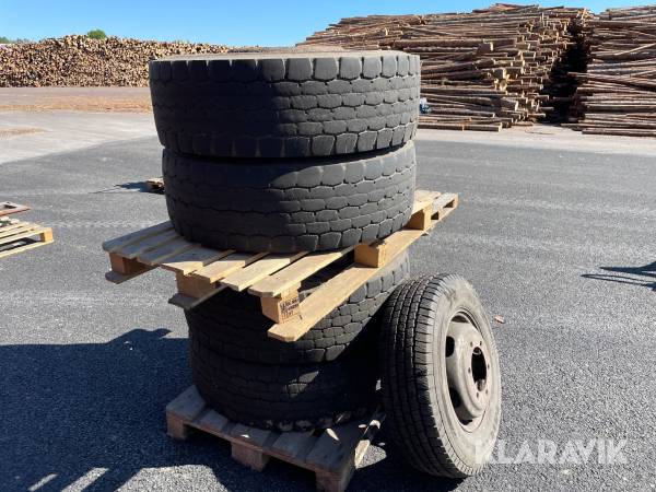 Lastbilsdäck 315/70R22,5 4 st