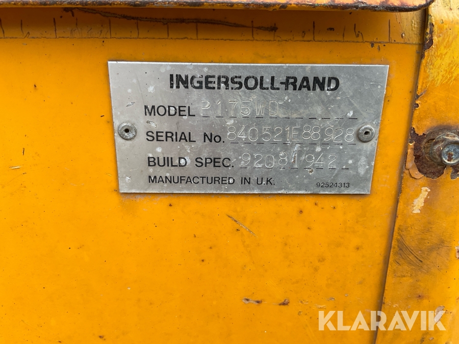Kompressor Ingersoll-rand P175WD