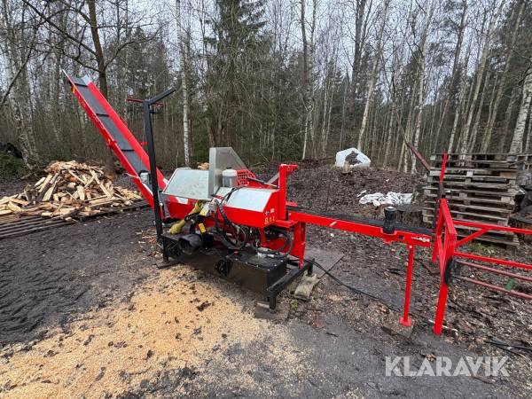 Vedprocessor Bala agri 370 med stockbord