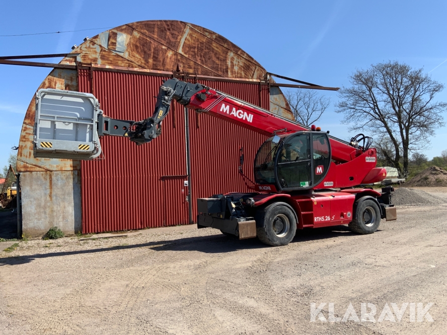 Teleskoplastare runtomsvängade Magni RTH5,26 S