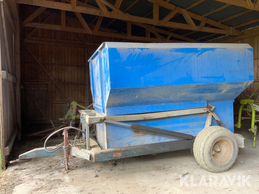 Bygelvagn Överum med container