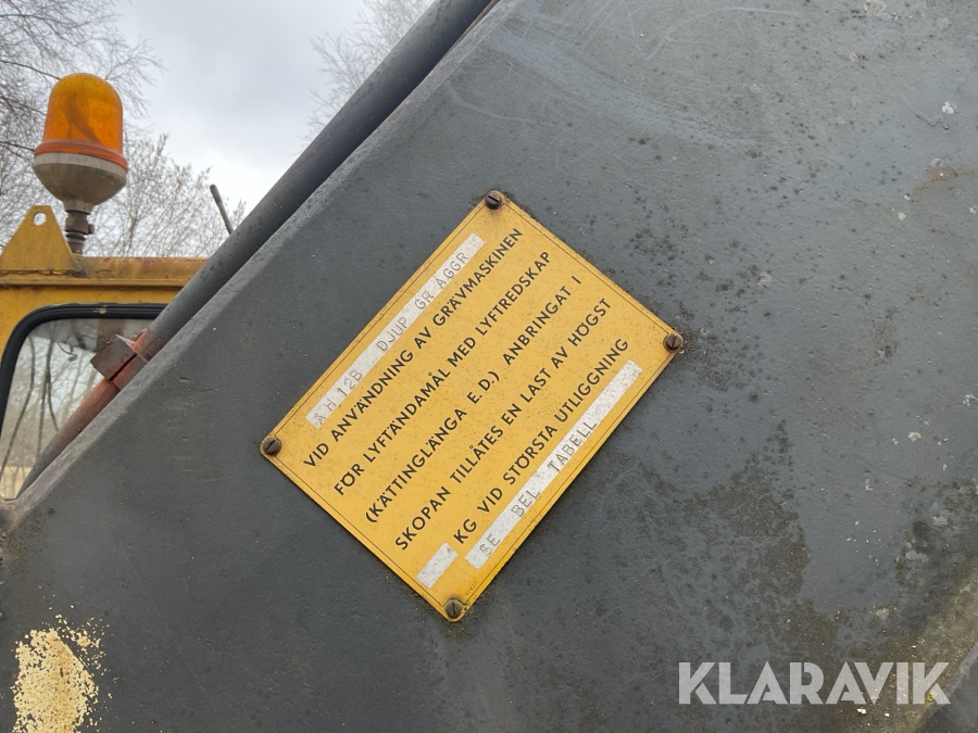 Grävmaskin Åkerman H12B