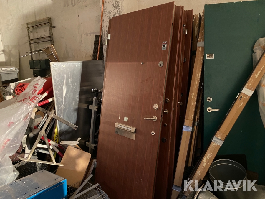 Säkerhetsdörrar 10 st