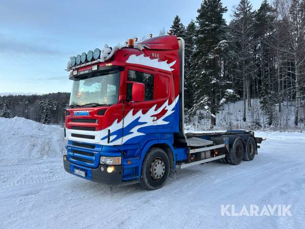 Lastbilschassi Scania R580LB6X4HNB