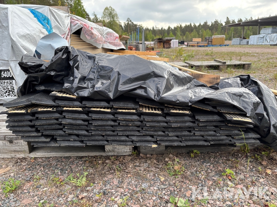 Panel enkelfas 22x120x4800mm 72st