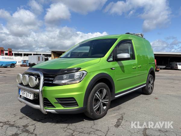 Skåpbil Volkswagen Caddy Alltrack 4WD
