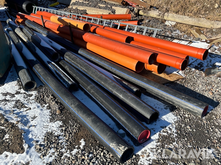 Diverse VA-rör, Smedjebacken, Klaravik auktioner