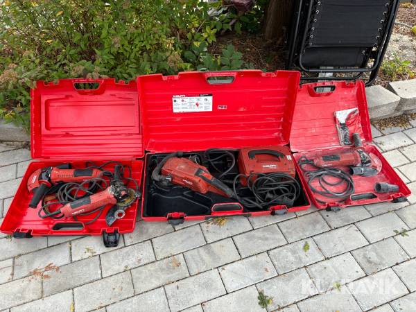 Paket med slipmaskiner Hilti