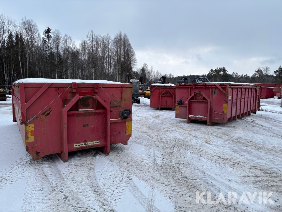 Lastväxlarflak 3 st med kapell