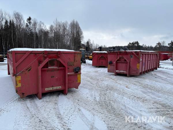 Lastväxlarflak 3 st med kapell