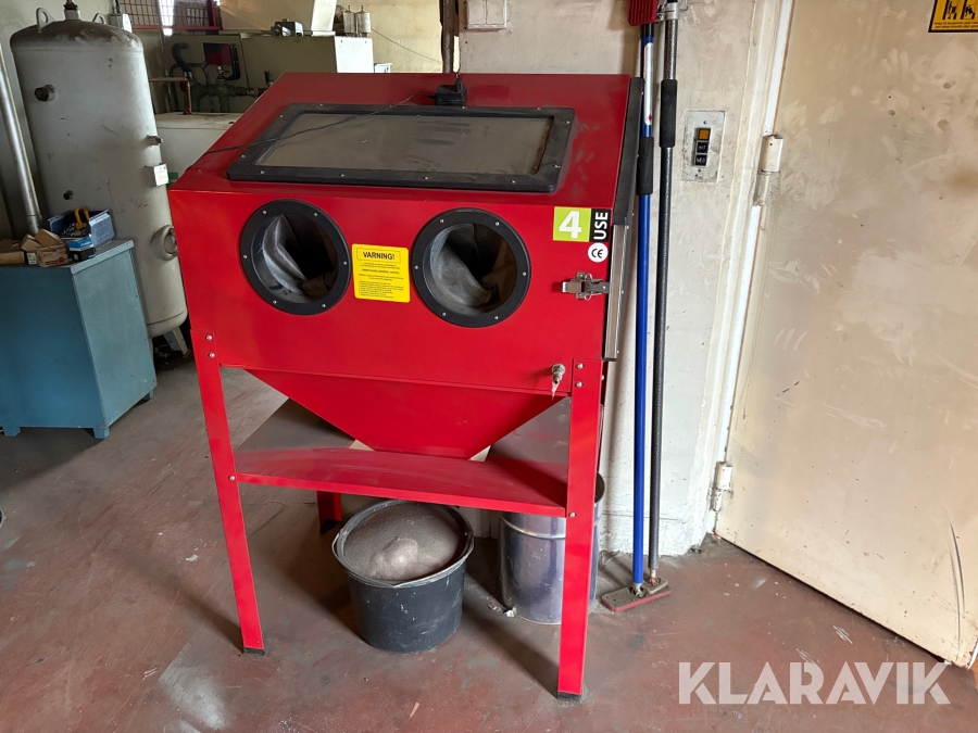 Blästringsskåp Sandblästring