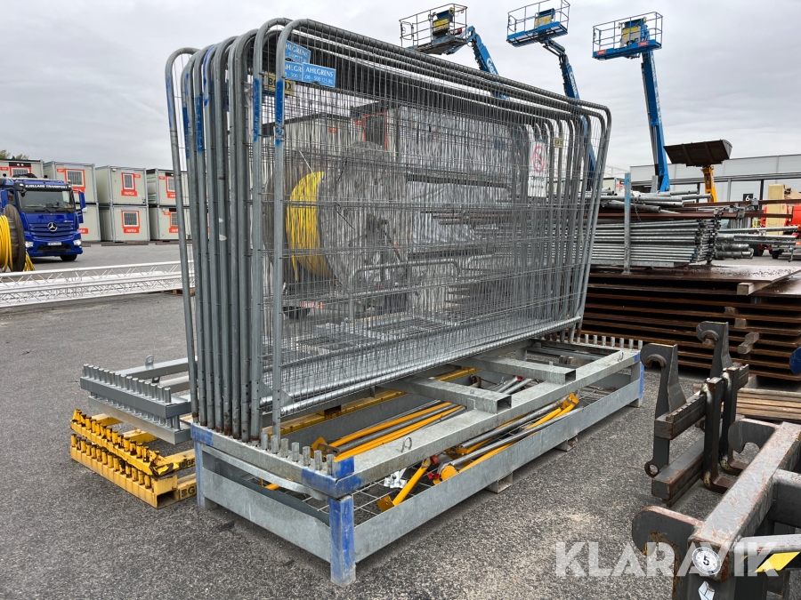 Byggstaket med häckar Ahlgrens, BGFix 16st