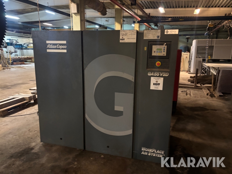 Kompressor Atlas Copco GA55VSD