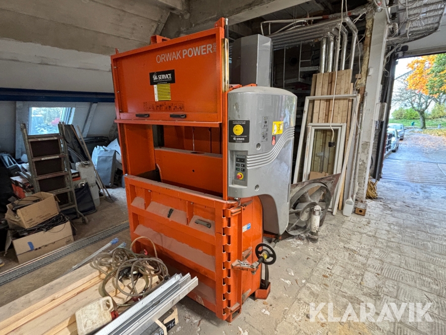 Kartongpress Tomra Compactor 3420
