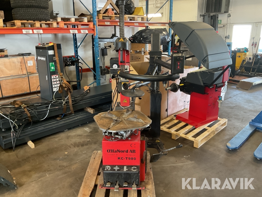 Däckmaskin Alfa Nord AB KC-T980