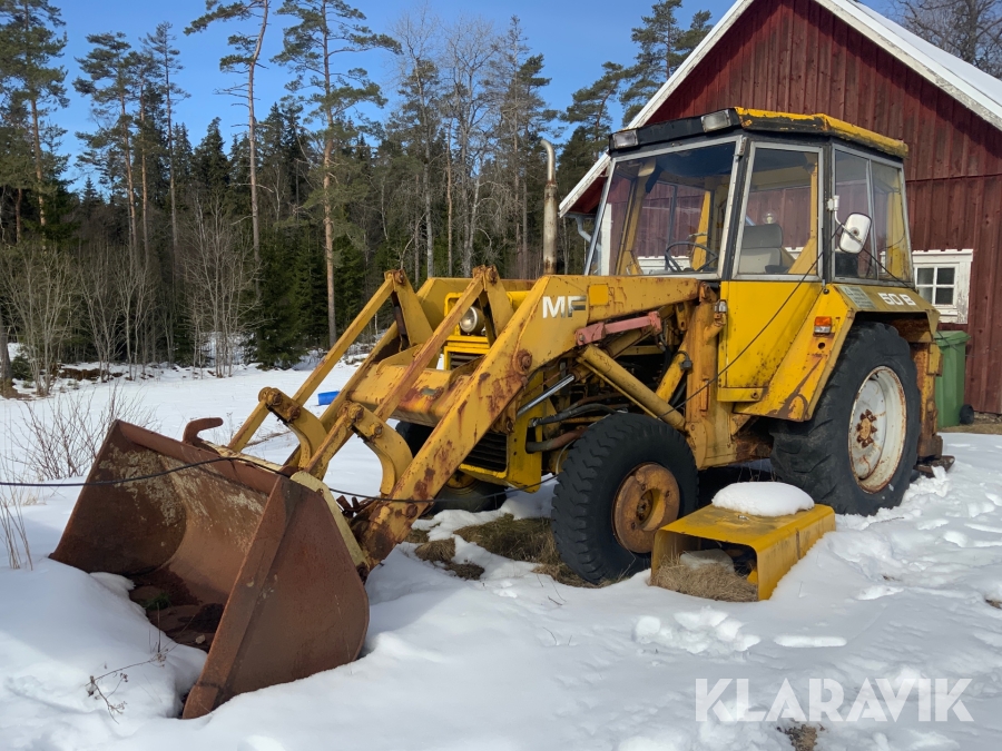Traktorgrävare MF 50B