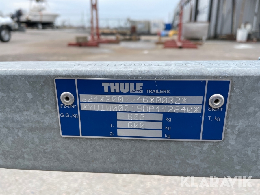 B ttrailer Thule Easyline Varberg Klaravik auktioner