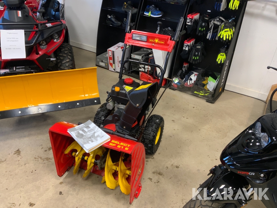 Snöslunga Wolf garten Sf 61 E