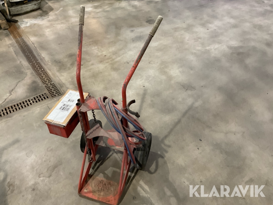 Vagn till gasflaskor