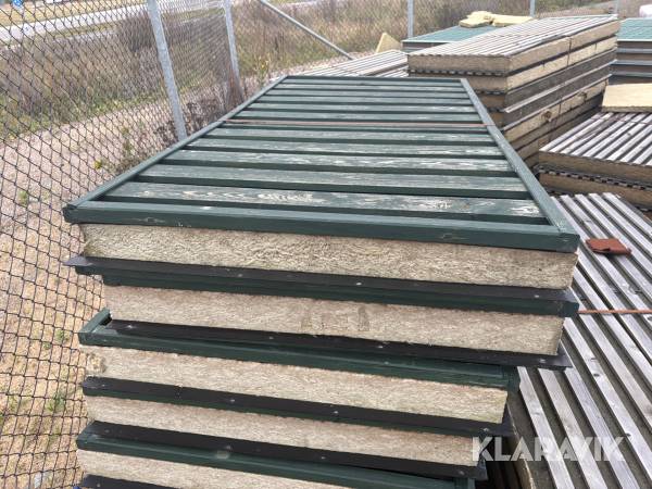 Aukustikskärmar 8 st för utomhusbruk