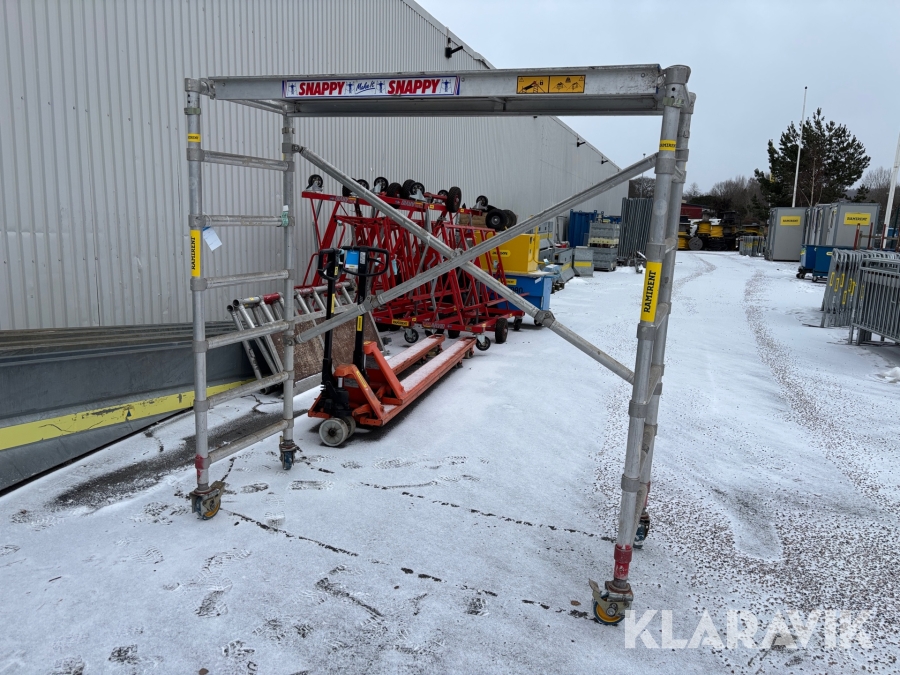 Hantverksställning med plattform Instant Zip-up Snappy VX