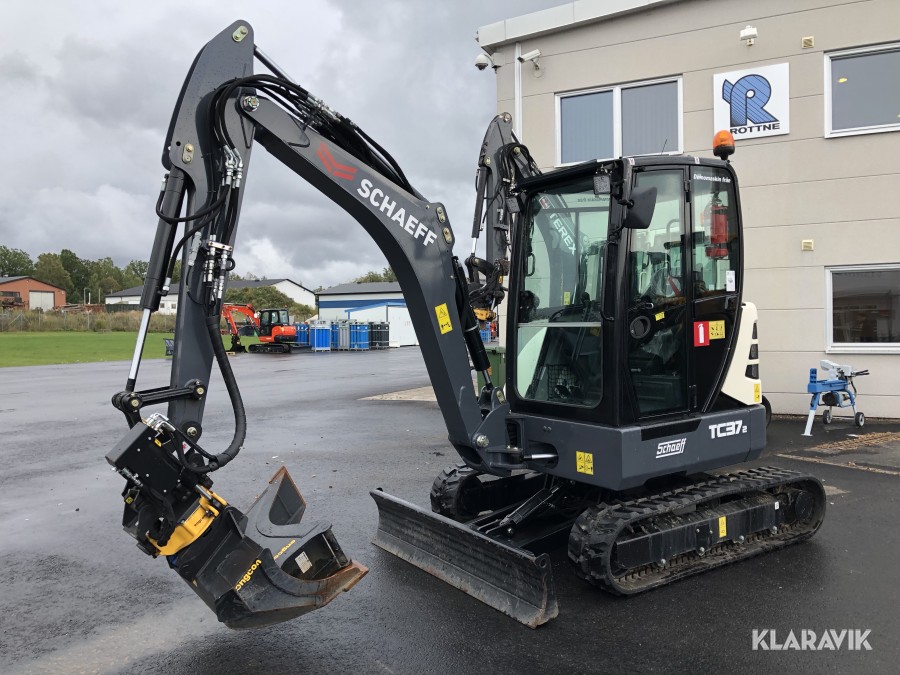 Bandgrävare Terex / Shaeff TC37