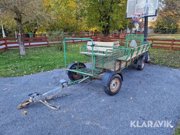 Traktorvagn med ramp