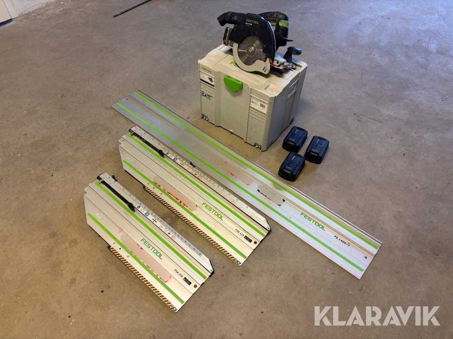 Cirkelsåg Festool HKC55 EB - Med tillbehör