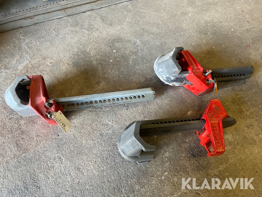 Lås till lastväxlarflak Skiplock 3st