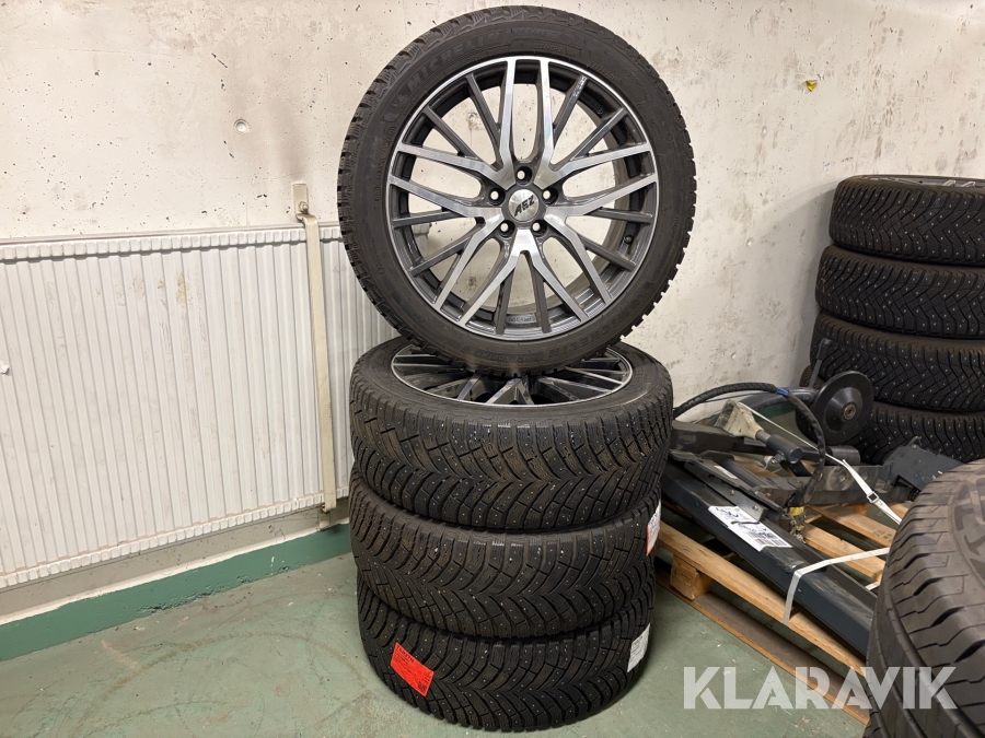 Däck med fälg Michelin X-ice north 4, 4st 