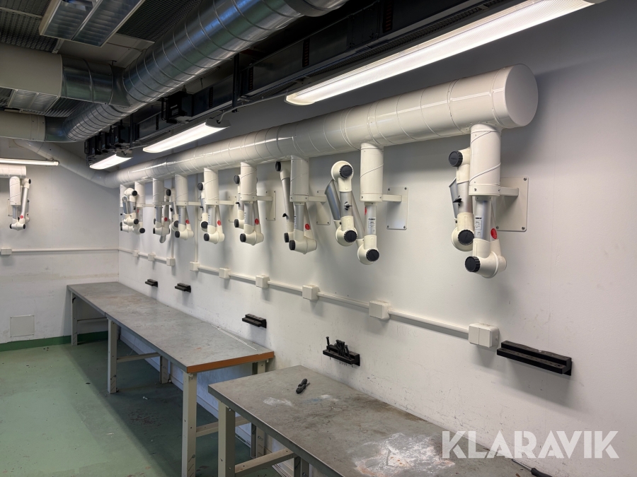 Utsugsfläktar Fumex V/T 1000-50 13 st