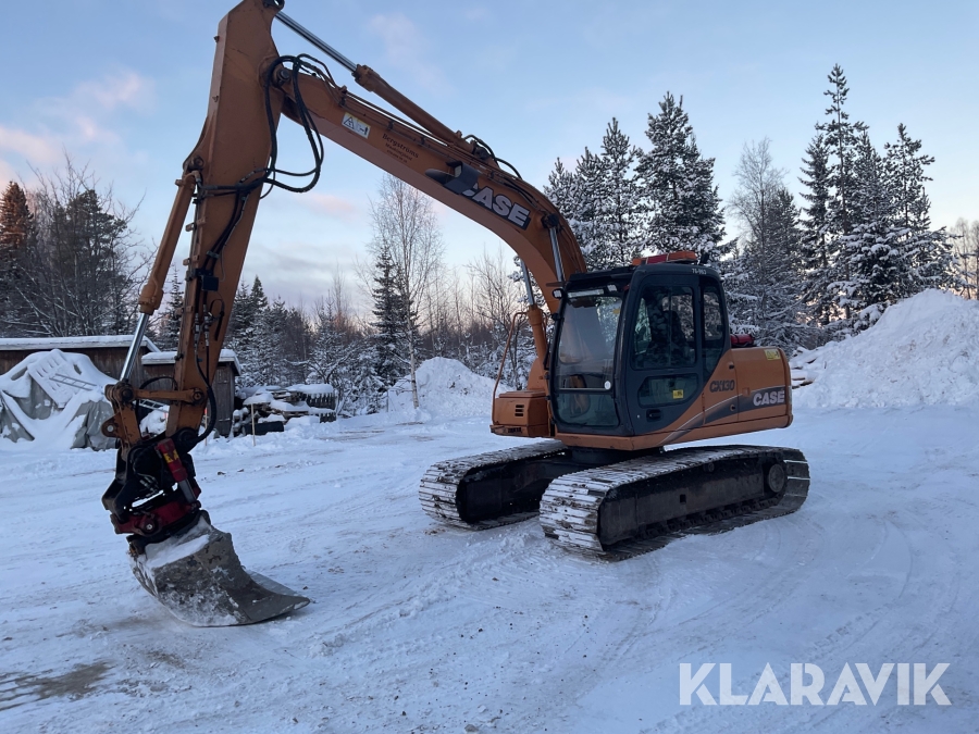 Grävmaskin Case Cx130
