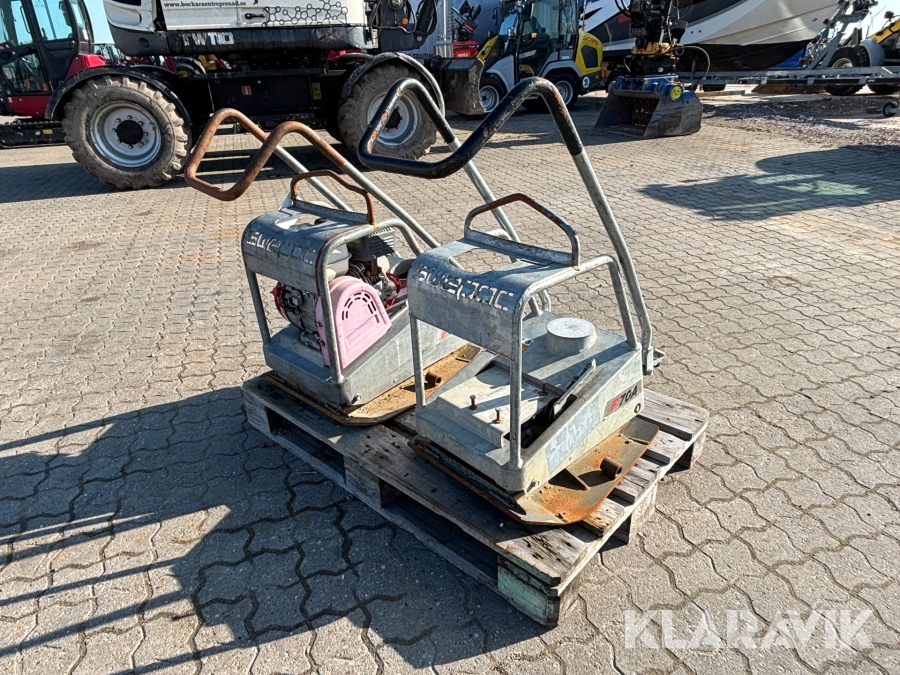 Markvibratorer Swepac F 70A & F90A - 2st