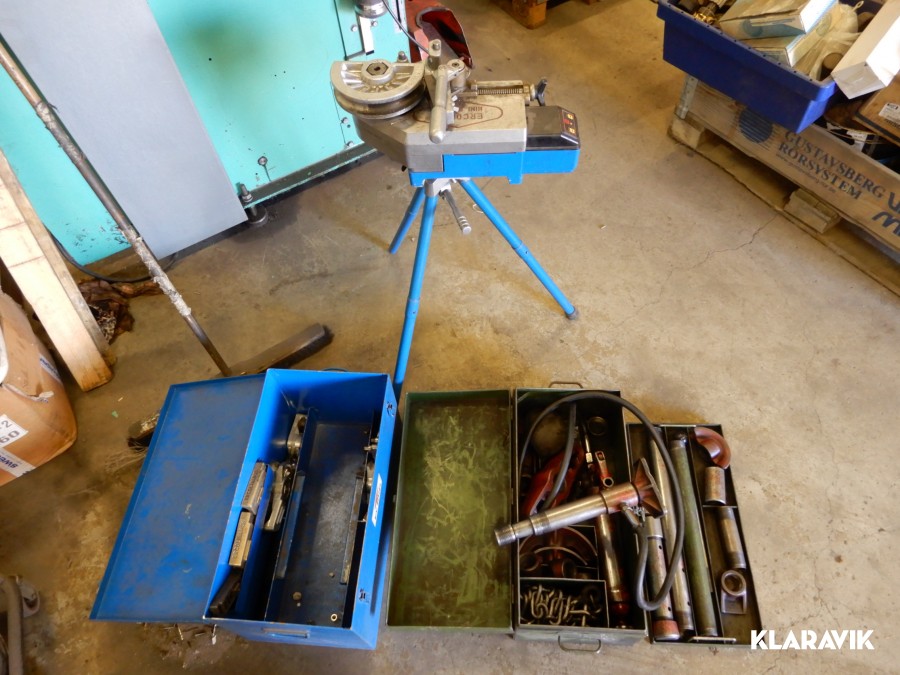 Rörbockmaskin, Drag och Riktsats