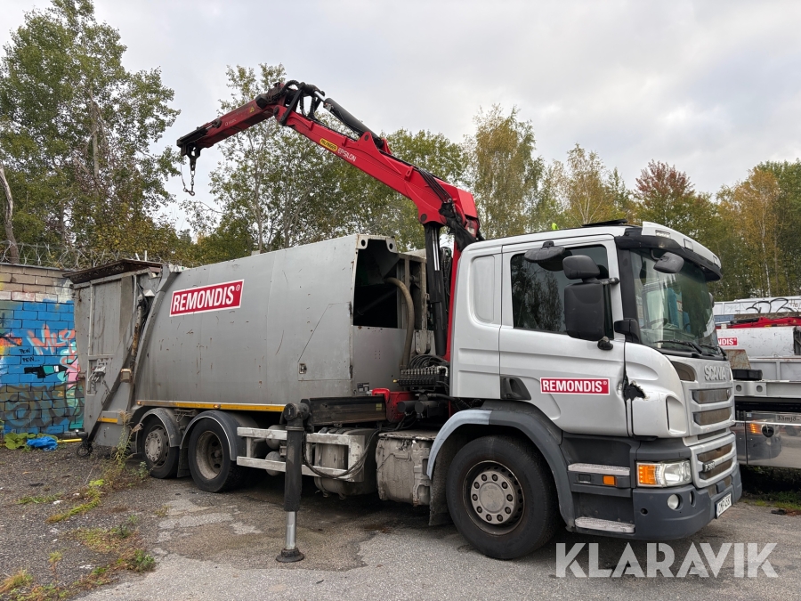 Sopbil Kranbil Scania P360