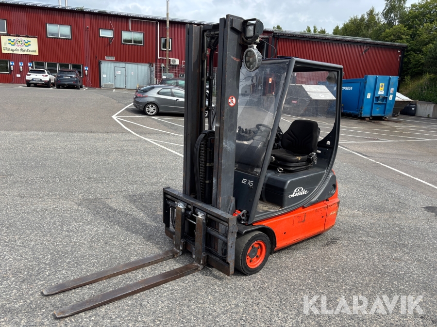 Motviktstruck Linde E16 Compact
