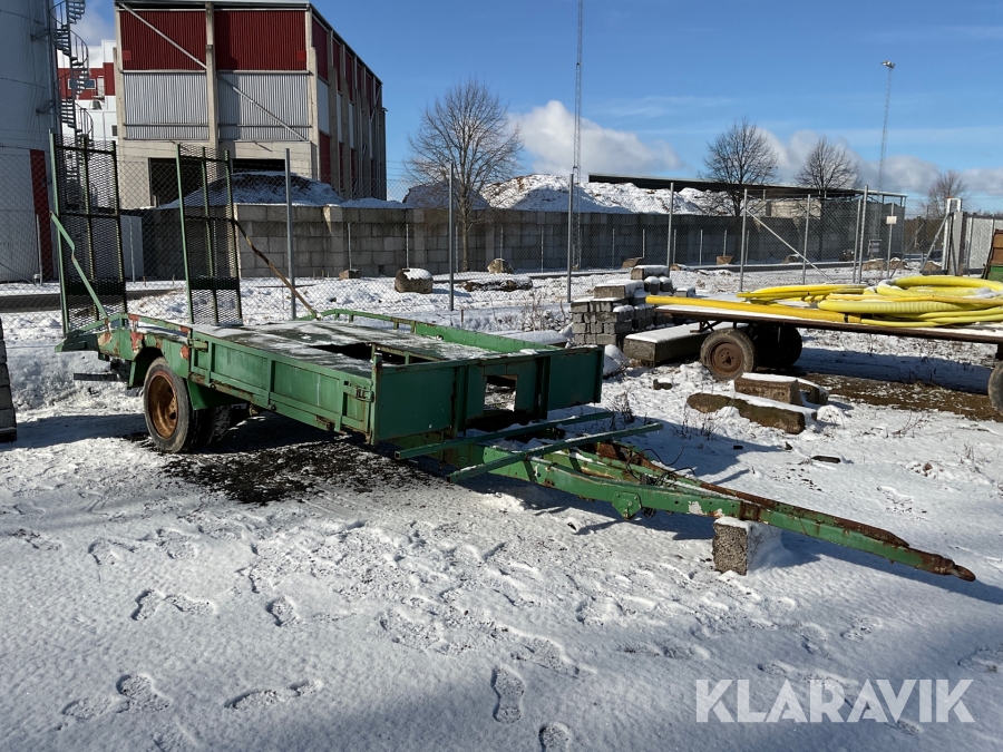 Maskinkärra med ramper