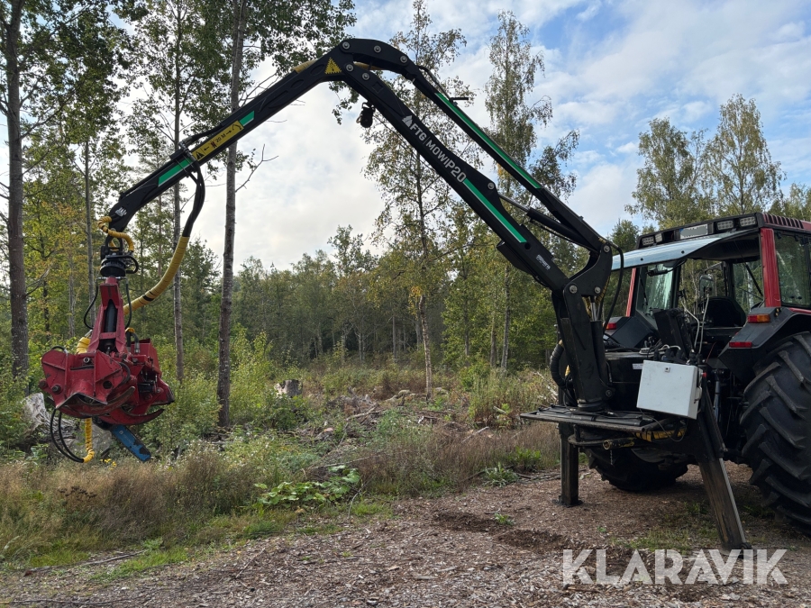 Kran med stegmatare FRG Mowi P20