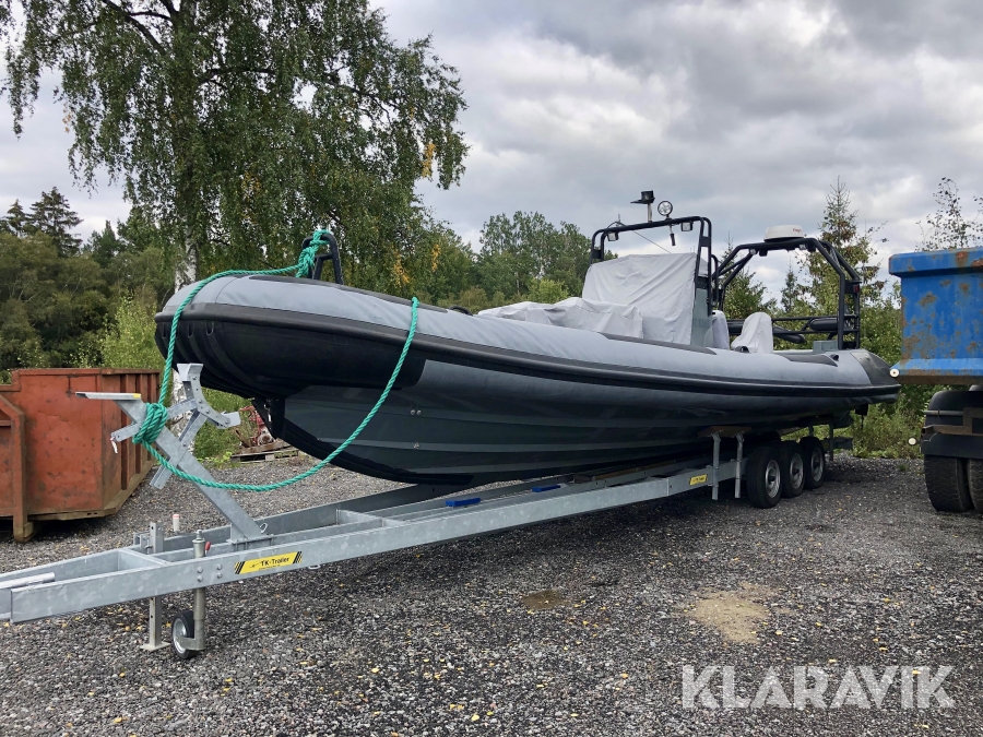 Ribbåt Rupert 32 med båtvagn