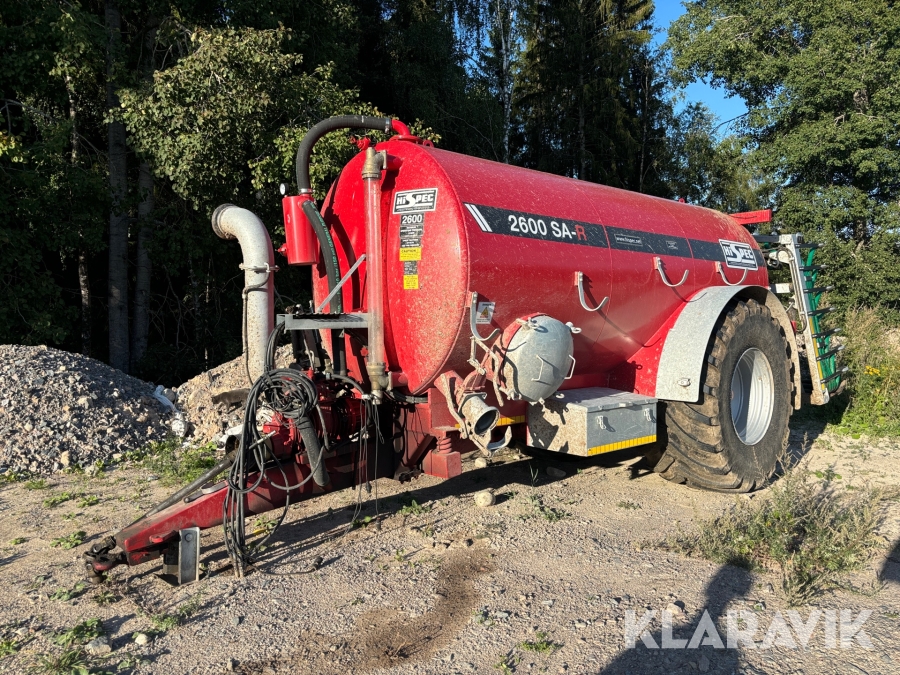 Gödselspridare Hi-Spec 2600 SA-R