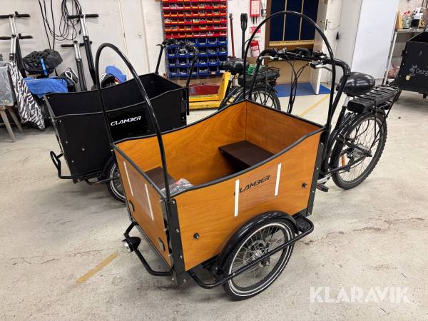 Lådcykel-el Clamber 2st