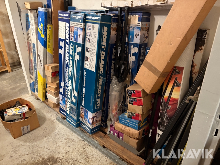 Parti med lasthållare ca. 25 st kompletta kit