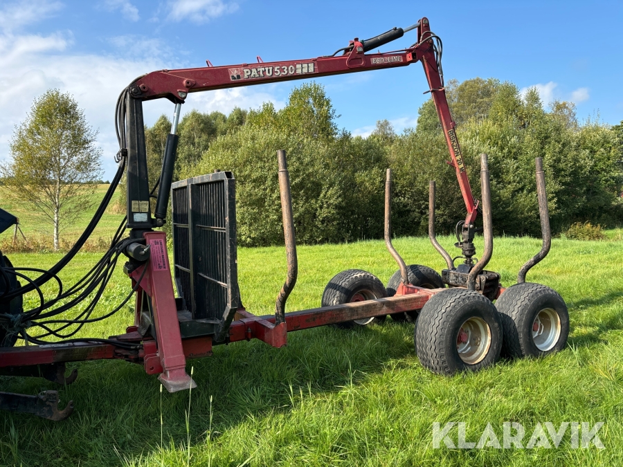 Skogsvagn Patu 530 Eco-line