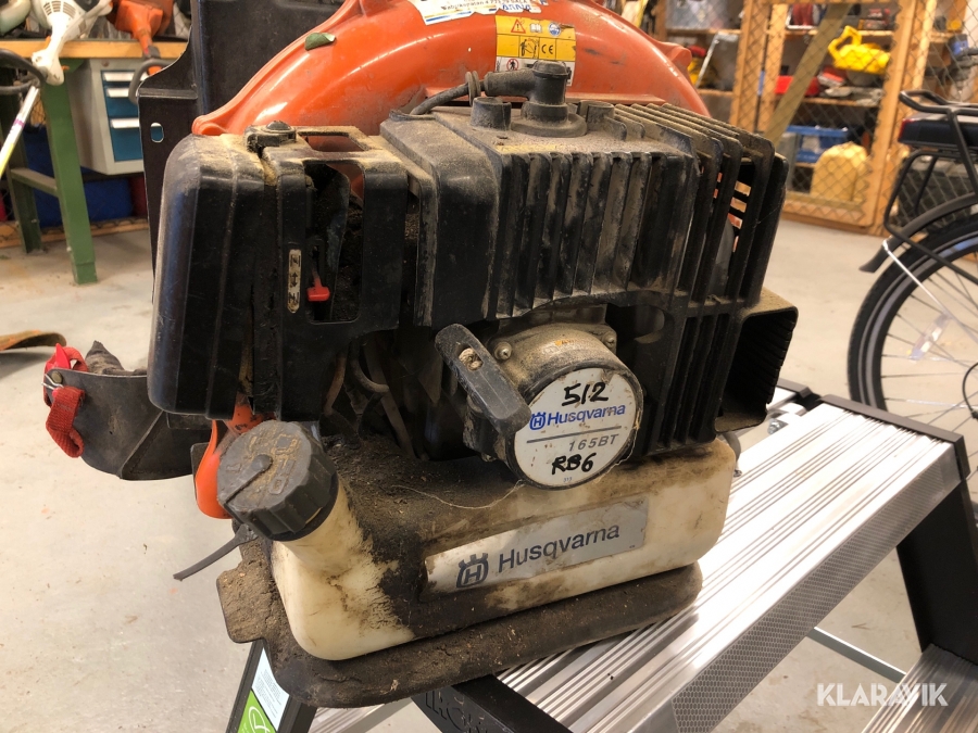 Klaravik Auktioner Lövblås Husqvarna 165BT