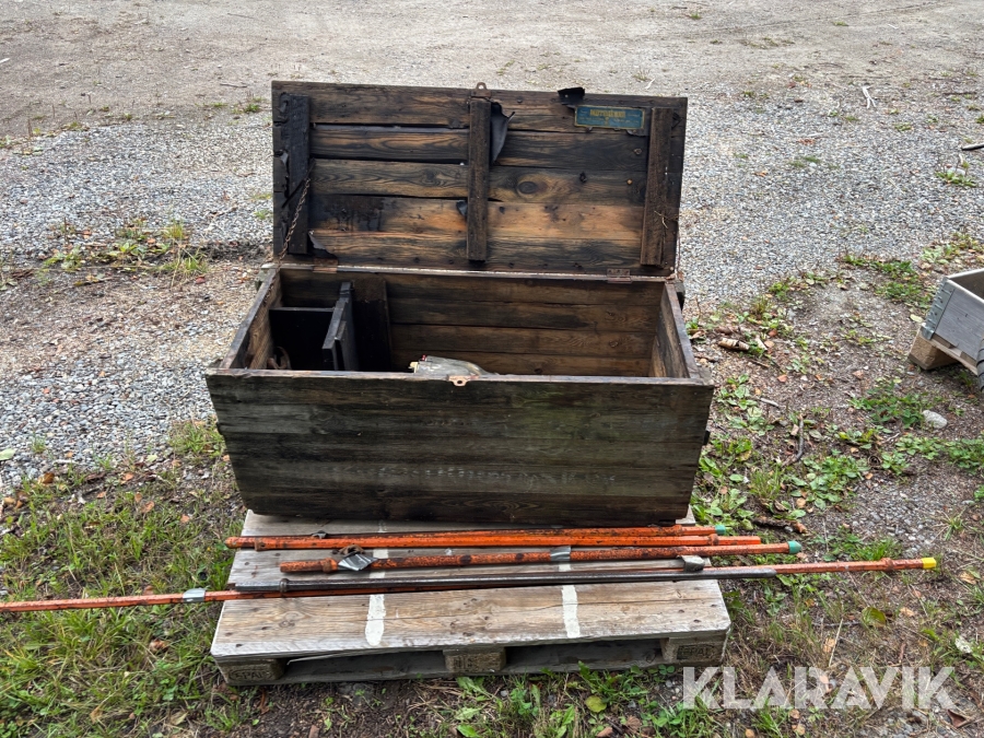 Bergborrmaskin Pionär BR-51 bensindriven med borrar